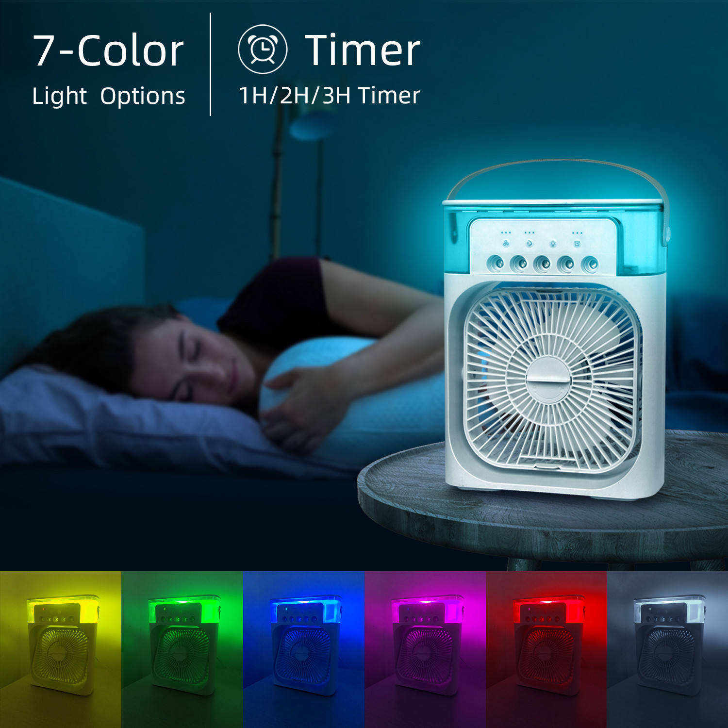 ZephyrCool 7-colour mood light